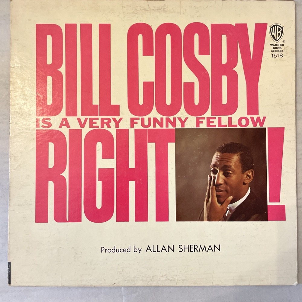 Bill Cosby Is a Very Funny Fellow Right! | Vintage Vinyl LPW 1518 TESTED